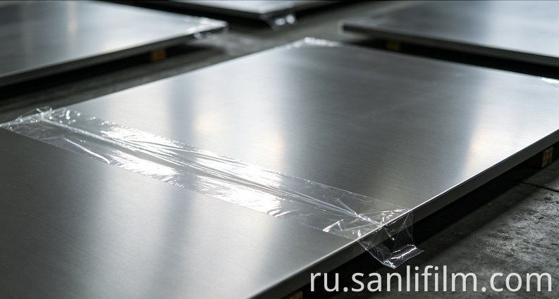 Stainless steel protective film